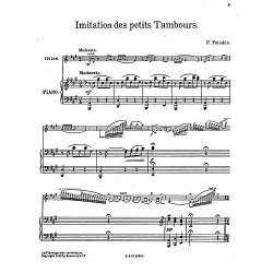 Poliakin, J Imitation Des Petits Tamboura Vln/Pf