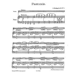 Oskar Rieding: Pastorale Op.23 No.1