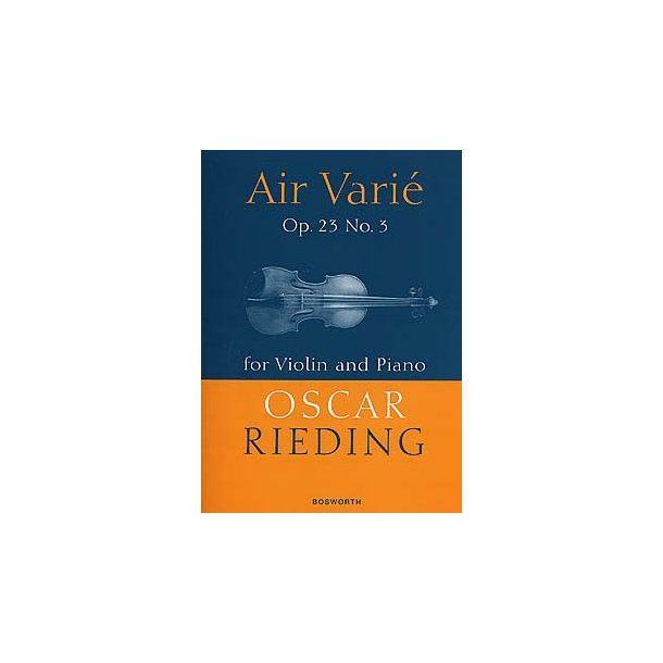 Oscar Rieding: Air Varie Op.23 No.3