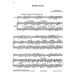Anton Rubinstein: Romance In E Flat For Violin And Piano
