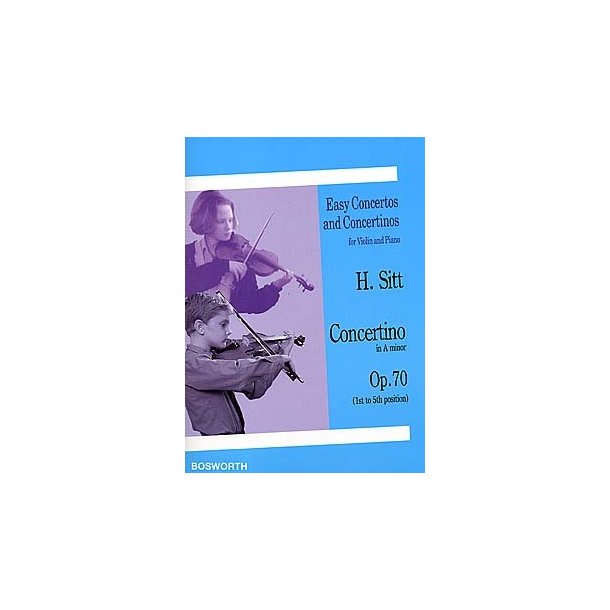 Hans Sitt: Concertino In A Minor For Violin And Piano Op.70