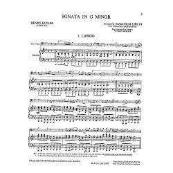 Henry Eccles: Sonata In G Minor For Cello And Piano