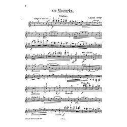 Henry, J H Mazurka No.1 In G Vln/Pf