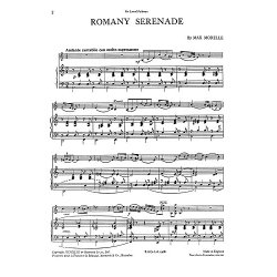 Max Morelle: Romany Serenade For Violin And Piano
