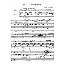 Guido Papini: Hungarian Dance No.1 In G For Violin And Piano