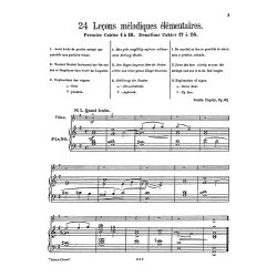 Guido Papini: 24 Elementary Studies For Violin And Piano Op.68 Book 1