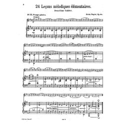 Guido Papini: 24 Elementary Studies For Violin And Piano Book 2