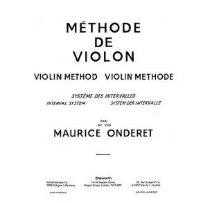 Maurice Onderet: Violin Method Book 1