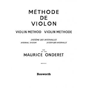 Maurice Onderet: Violin Method Book 2b