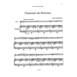 Felix Borowski: Chanson De Berceau