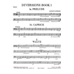 Anderson, K Diversions Bk1 Vlc/Pf