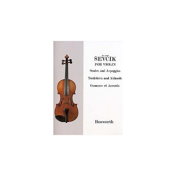 Sevcik Violin Studies: Scales And Arpeggios