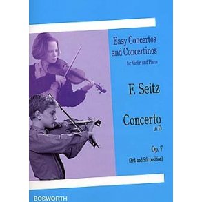 Friderich Seitz: Concerto In D Op.7 (Violin/Piano)