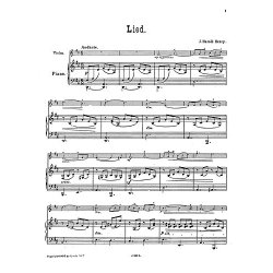 Henry, J H Lied Vln/Pf