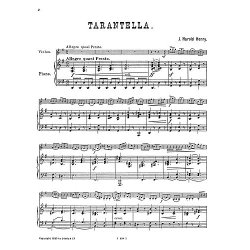 Henry, J H Tarantella Vln/Pf