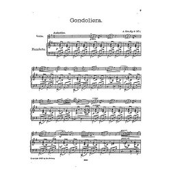 Sitt, A Gondoliera Vln/Pf