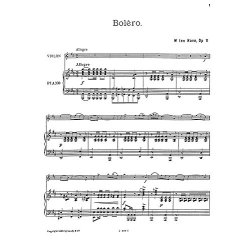 Willem Ten Have: Bolero Op.11