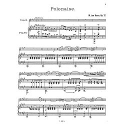 Willem Ten Have: Polonaise For Violin And Piano Op.17
