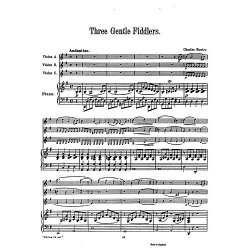 Fowler, C Three Gentle Fiddlers 3vln/Pf