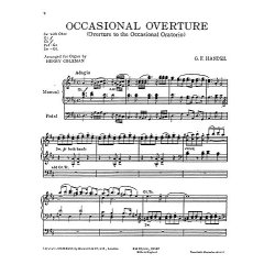 G. F. Handel: Overture To The Occasional Oratorio (Organ)