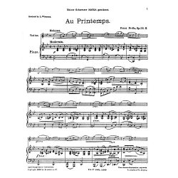 Franz Drdla: Au Printemps Op.26 No.2