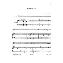 Oskar Rieding: Gavotte For Violin And Piano Op.23 No.4