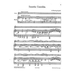 Oskar Rieding: Sancta Caecilia Op.29