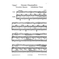 Sitt, H Landlicher Tanz Vln/Pf