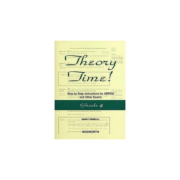 David Turnbull: Theory Time - Grade 4