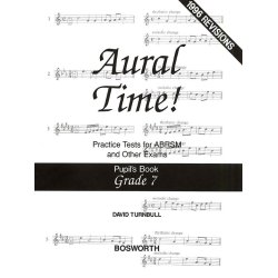 David Turnbull: Aural Time! Practice Tests - Grade 7 (Pupil's Book)