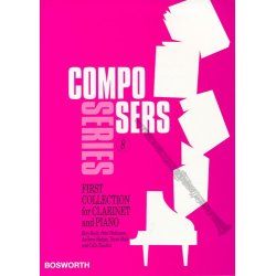 Composers Series 8: First Collection For Clarinet And Piano