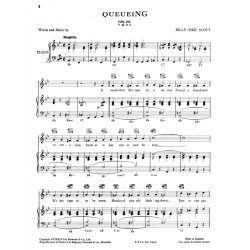 Scott, Billy Queueing Vce/Pf/Uke