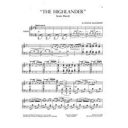 Blackmore, G The Highlander Piano