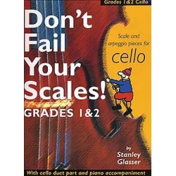 Don't Fail Your Scales! Grades 1 and 2 Cello