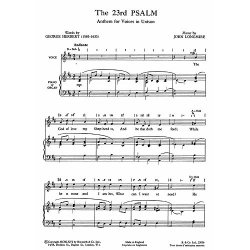 John Longmire: The 23rd Psalm