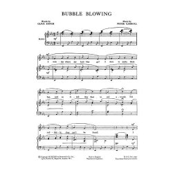 Carroll, P Bubble Blowing Voice And Piano