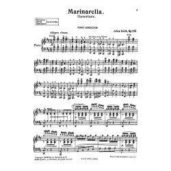 Fucik, J Marinarella Overture Orch Pf Sc/Pts