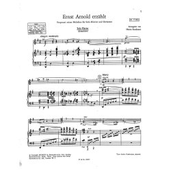 Sandauer, H Ernst Arnold Erzahlt Orch Pf Sc/Pts