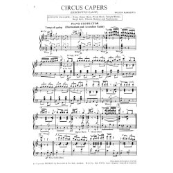 Barsotti, R Circus Capers Galop Orch Pf Sc/Pts
