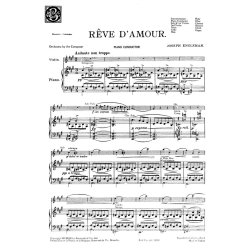 Engleman, J Reve D'amour Orch Pf Sc/Pts