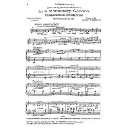 Albert Ketelbey: In A Monastery Garden (Performance Score/Parts)