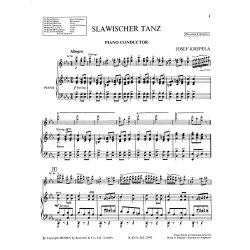 Krepela, J Slawischer Tanz Orch Pf Sc/Pts