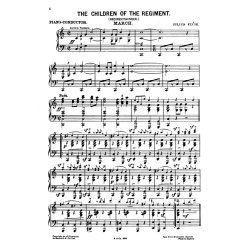 Fucik, J The Children Of The Regiment March Orch Pf Sc/Pts