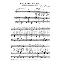 Graves, R Calypso Carol Unison