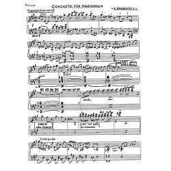 Michael Spivakovsky: Concerto For Harmonica And Orchestra (Piano Reduction)