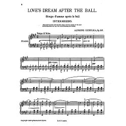 Czibulka, A Love's Dream After The Ball Intermezzo Pf