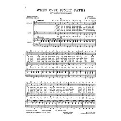 Moller, F W When Over Sunlit Paths Sa