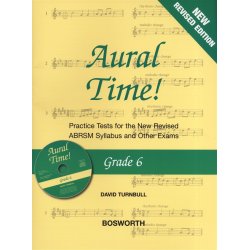 David Turnbull: Aural Time! - Grade 6 Book/CD (ABRSM Syllabus From 2011)