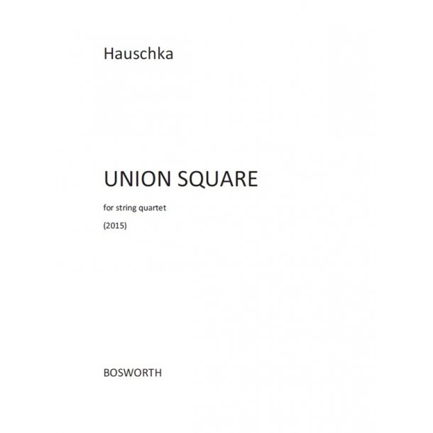 Hauschka: Union Square (Parts)