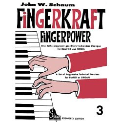 John W. Schaum: Fingerkraft Heft 3 (Fingerpower Book 3)